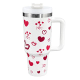 Red Heart Stainless Steel Tumbler