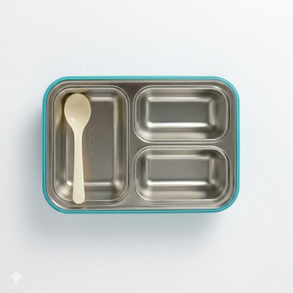 Bunny Steel Lunch Box