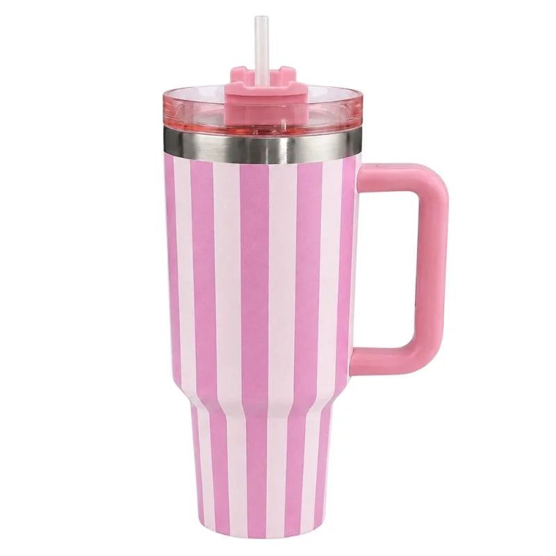 Strip Stainless Steel Tumbler