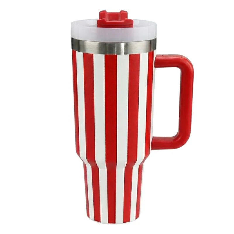 Strip Stainless Steel Tumbler