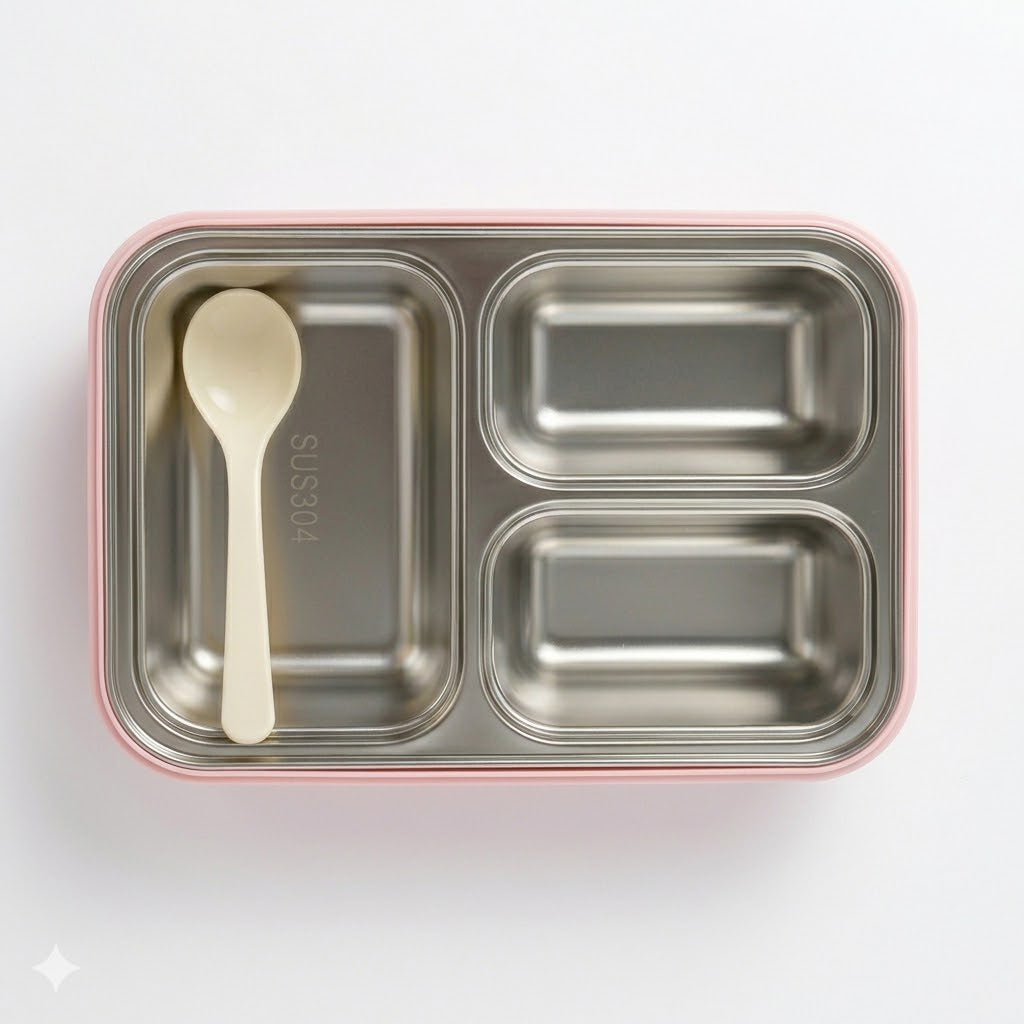 Bunny Steel Lunch Box