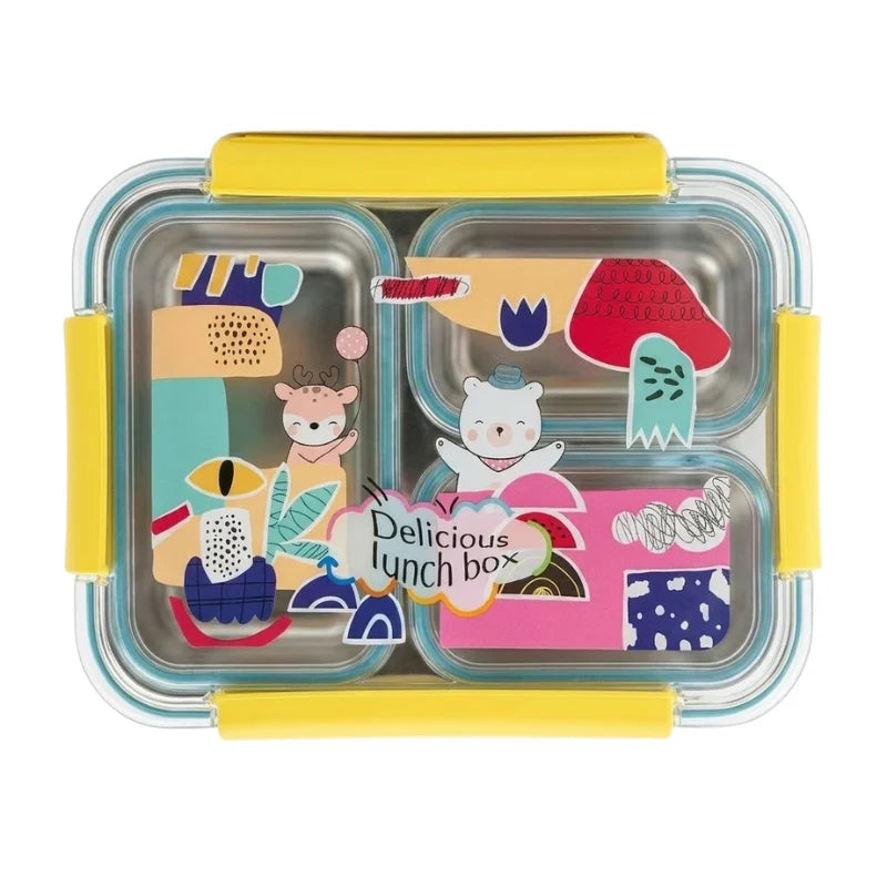 Bunny Steel Lunch Box
