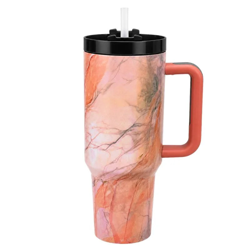 Marble Stainless Steel Tumbler