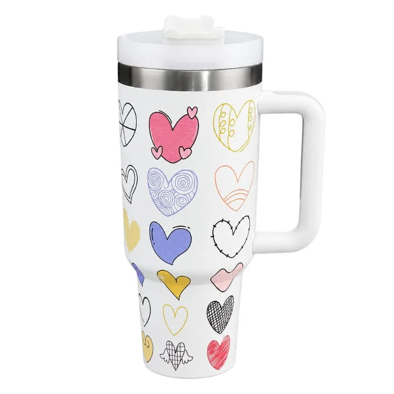 Heart Stainless steel Tumbler