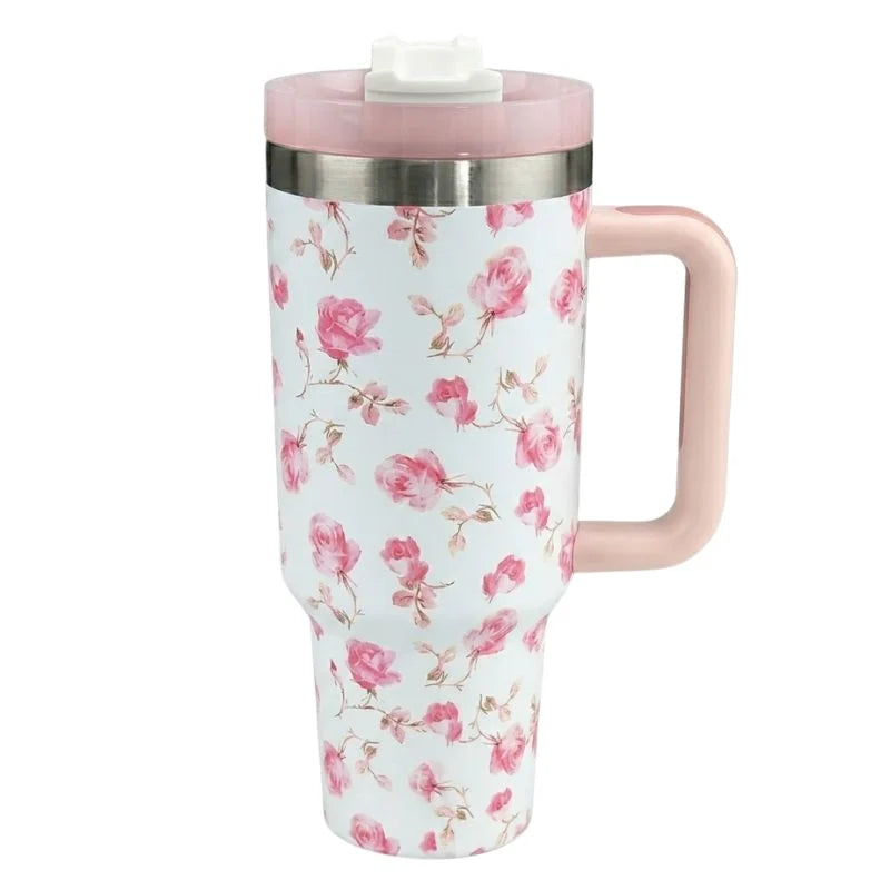 Floral Stainless steel Tumbler