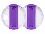 Purple Floral  Stainless Steel Tumbler