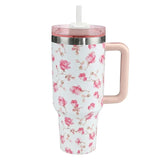 Floral Stainless steel Tumbler