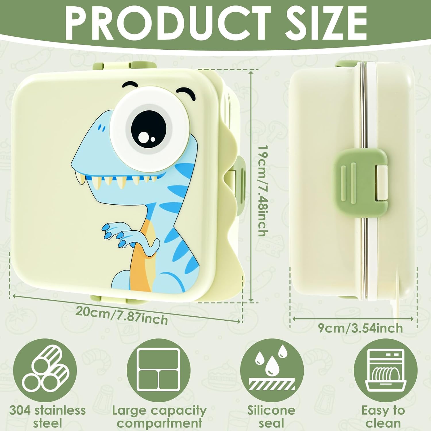 Dino Kids Lunch Box