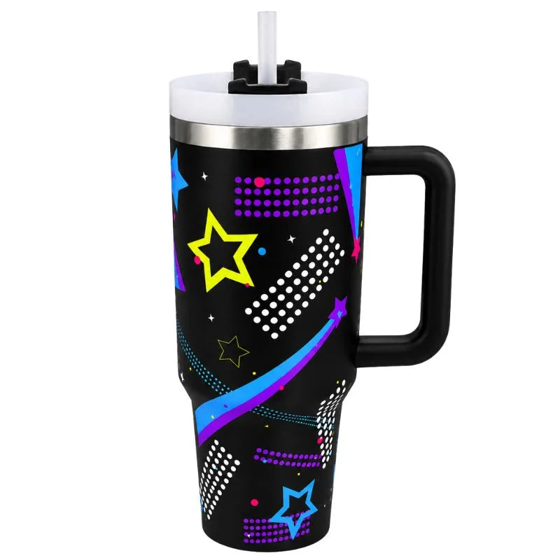 Black Stainless Steel Tumbler