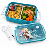 Dragon Warrior kids stainless steel lunch box with spoon and fork 3