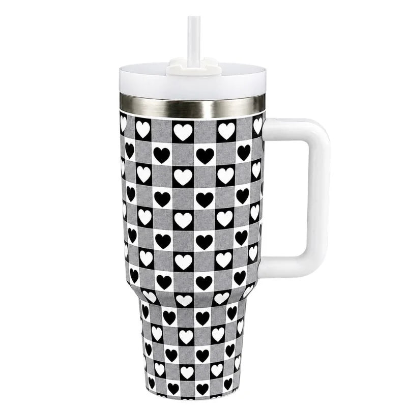Check Stainless Steel Tumbler